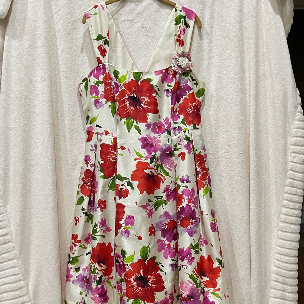Floral sun dress